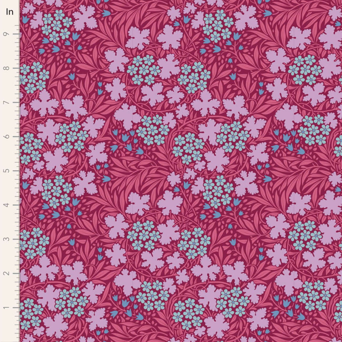Tilda Patchwork Stoff Baumwolle - Hibernation - Autumnbloom-OldRose